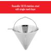 imageZWILLING Enfinigy Reusable Drip Coffee Filter Durable Stainless SteelStainless Steel
