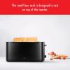 imageZWILLING Enfinigy Toaster Bun Warmer  Long  BlackBlack