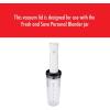 imageZWILLING Enfinigy Vacuum Lidfor Personal Blender Jar  BlackBlack