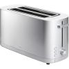 imageZWILLING Enfinigy 2 Slice Toaster with Extra Wide 15quot Slots for Bagels 7 Toast Settings Even Toasting Reheat Cancel Defrost BlackSilver