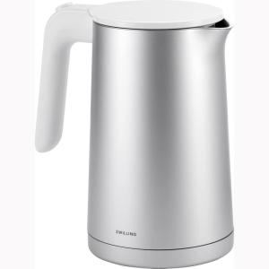 imageZWILLING Enfinigy Cool Touch 1Liter Electric Kettle Cordless Tea Kettle ampamp Hot Water  BlackSilver