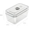 imageZWILLING Fresh ampamp Save 3pc Glass Food Storage Meal Prep Container Assorted SizesClear