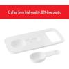 imageZWILLING Fresh ampamp Save CUBE 4in1 Multifunctional Insert with Integrated DualSided Measuring Spoon Pour Spout and Leveler BPAFree Plastic Medium White