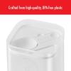 imageZWILLING Fresh ampamp Save CUBE 6Piece Diffusers Set For Sealing in Fine Ingredients Like Flour and Spices Without Absorbing Up Into the Vacuum Pump BPAFree Plastic WhiteInsert with Measuring Spoon  Small