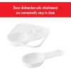 imageZWILLING Fresh ampamp Save CUBE 6Piece Diffusers Set For Sealing in Fine Ingredients Like Flour and Spices Without Absorbing Up Into the Vacuum Pump BPAFree Plastic WhiteInsert with Measuring Spoon  Small