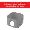 imageZWILLING Fresh ampamp Save CUBE Color Sleeve for 2S Pantry Organizers and Storage Airtight Dry Food Storage Container Add Style to Your Kitchen and Protect Food From Sunlight White SmallGray
