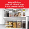 imageZWILLING Fresh ampamp Save CUBE Storage Organizer 3S 125qt Pantry Organizers and Storage Plastic BPAFree Airtight Dry Food Storage Container for Storing Brown Sugar A 2pound Bag of Rice and more2S  0875qt
