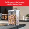 imageZWILLING Fresh ampamp Save CUBE Storage Organizer Medium 075qt Pantry Organizers and Storage Plastic BPAFree Airtight Dry Food Storage Container for Storing Almonds Banana Chips Nuts and more3M  3qt