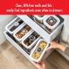 imageZWILLING Fresh ampamp Save CUBE Storage Organizer Medium 075qt Pantry Organizers and Storage Plastic BPAFree Airtight Dry Food Storage Container for Storing Almonds Banana Chips Nuts and more3M  3qt