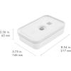 imageZWILLING Fresh ampamp Save Plastic Lunch Box Airtight Food Storage Container Meal Prep Container BPAFree Grey Semitransparent  MediumGray