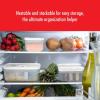 imageZWILLING Fresh ampamp Save Plastic Lunch Box Airtight Food Storage Container Meal Prep Container BPAFree Grey Semitransparent  MediumSemitransparent