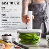 imageZWILLING Fresh ampamp Save Vacuum Sealer Machine 6pc Starter Set Airtight Food Storage Container Reusable Sous Vide Bags Meal Prep BPA Free