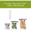 imageZWILLING Fresh ampamp Save Vacuum Sealer Machine 6pc Starter Set Airtight Food Storage Container Reusable Sous Vide Bags Meal Prep BPA Free