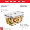 imageZWILLING Fresh ampamp Save Vacuum Sealer Machine Starter Set with Airtight Food Storage Container Glass Sous Vide Bags Meal PrepVacuum Sealer Machine Starter Set