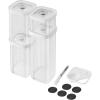 imageZWILLING Fresh ampamp Save CUBE Storage Organizer 3S 125qt Pantry Organizers and Storage Plastic BPAFree Airtight Dry Food Storage Container for Storing Brown Sugar A 2pound Bag of Rice and moreS  6pc