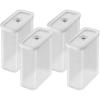 imageZWILLING Fresh ampamp Save CUBE Storage Organizer Medium 075qt Pantry Organizers and Storage Plastic BPAFree Airtight Dry Food Storage Container for Storing Almonds Banana Chips Nuts and more3M  3qt Pack of 4