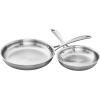 imageZWILLING Spirit Stainless Fry Pan Set 2pc Stainless Steel