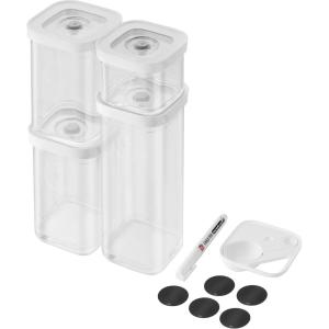 imageZWILLING Fresh ampamp Save CUBE Storage Organizer 3S 125qt Pantry Organizers and Storage Plastic BPAFree Airtight Dry Food Storage Container for Storing Brown Sugar A 2pound Bag of Rice and moreS  6pc