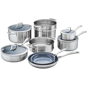 imageZWILLING Spirit Stainless Stainless Steel Cookware Set 12 pc12pc Ceramic
