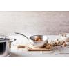 imageDemeyere Atlantis 26 Quart Conic Sauteuse Pan with Stainless Steel Lid21qt