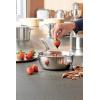 imageDemeyere Atlantis 26 Quart Conic Sauteuse Pan with Stainless Steel Lid26 quarts