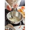 imageDemeyere Atlantis 26 Quart Conic Sauteuse Pan with Stainless Steel Lid35qt