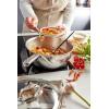 imageDemeyere Atlantis 26 Quart Conic Sauteuse Pan with Stainless Steel Lid35qt