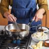imageDemeyere Atlantis 26 Quart Conic Sauteuse Pan with Stainless Steel Lid35qt