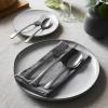 imageZWILLING Bellasera 20pc 1810 Stainless Steel Flatware Set  Slate