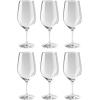 imageZWILLING JA HENCKELS 6 Piece Predicat Burgundy Glass Set 136 oz WhiteGlass