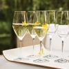 imageZWILLING JA HENCKELS 6 Piece Predicat Burgundy Glass Set 136 oz WhiteGlass