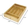 imageZWILLING JA Henckels Bamboo Flatware Storage TrayStainless Steel