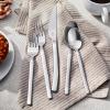 imageZWILLING Premier Series Opus 45Piece Stainless Steel Flatware Set  Made with Special Formula Steel Perfected for Almost 300 Years Dishwasher Safe Service for 8Stainless Steel