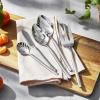 imageZWILLING Premier Series Opus 45Piece Stainless Steel Flatware Set  Made with Special Formula Steel Perfected for Almost 300 Years Dishwasher Safe Service for 8Silver