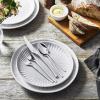 imageZWILLING Premier Series Opus 45Piece Stainless Steel Flatware Set  Made with Special Formula Steel Perfected for Almost 300 Years Dishwasher Safe Service for 8Silver