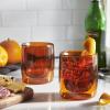 imageZWILLING Sorrento 2pc DoubleWall Tumbler Glass Set  AmberAmber