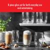 imageZWILLING Sorrento 8pc DoubleWall Glass Latte Cup Set 118 fluid ouncesGlass