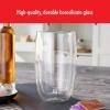 imageZWILLING Sorrento 8pc DoubleWall Glass Latte Cup Set 118 fluid ouncesGlass