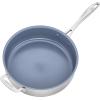 imageZWILLING Spirit 3ply Ceramic Nonstick Saute Pan 5qt Stainless SteelStainless Steel