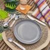 imageZwilling JA Henckels Twin Kids Jungle 4Piece 1810quot Stainless Steel Flatware Set SilverSilver