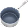 imageZwilling Spirit Ceramic Nonstick Saucepan 4qt Stainless SteelStainless Steel