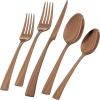 imageZWILLING Bellasera 20pc 1810 Stainless Steel Flatware Set  Rose Gold