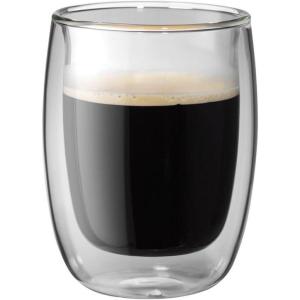 imageZWILLING Sorrento 8pc DoubleWall Glass Latte Cup Set 118 fluid ouncesGlass
