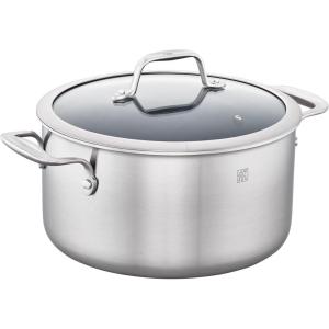 imageZWILLING Spirit Ceramic Nonstick Dutch Oven 6qt Stainless SteelStainless Steel