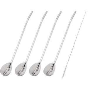 imageZWILLING Spoon Straw 5pc set with Cleaning Brush
