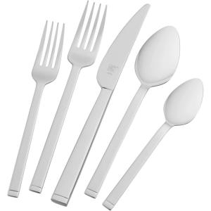 imageZWILLING Squared 45pc 1810 Stainless Steel Flatware Set