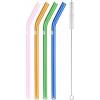 imageZWILLING Sorrento 5pc Bent Glass Straw Set  Clear02 Color