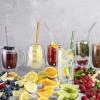 imageZWILLING Sorrento 5pc Bent Glass Straw Set  Multi ColorMulticolor