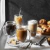 imageZWILLING Sorrento DoubleWall Coffee and Beverage 9pc Glassware Set9pc