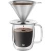 imageZWILLING Sorrento Glass Coffee Mug 2pc Silver